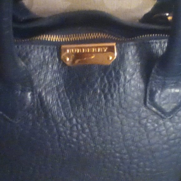 BURBERRY HERITAGE SATCHEL BAG PURSE - Picture 2 of 10